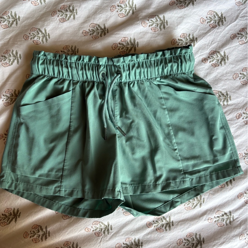 green athleta girl shorts